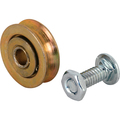 Prime-Line Steel Ball Bearing Roller Replacement, 1 in. Diameter, Bolt and Nuts 2 Pack D 1500